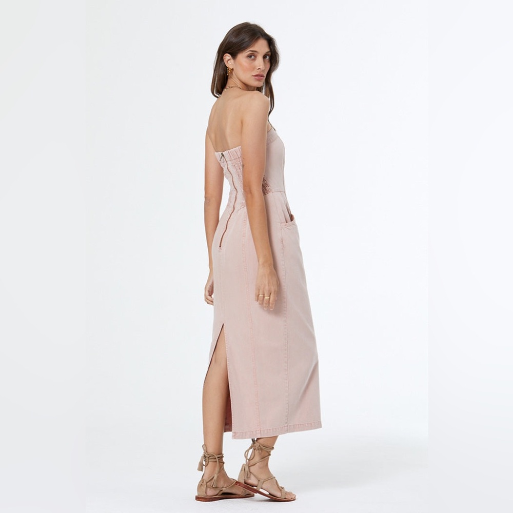 YFB Taylor Tube Dress - Pink Clay